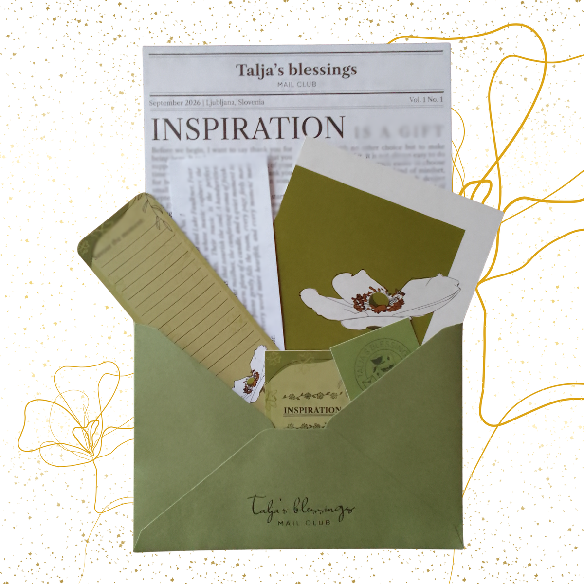 Talja's Blessings Art & Faith Mail Club