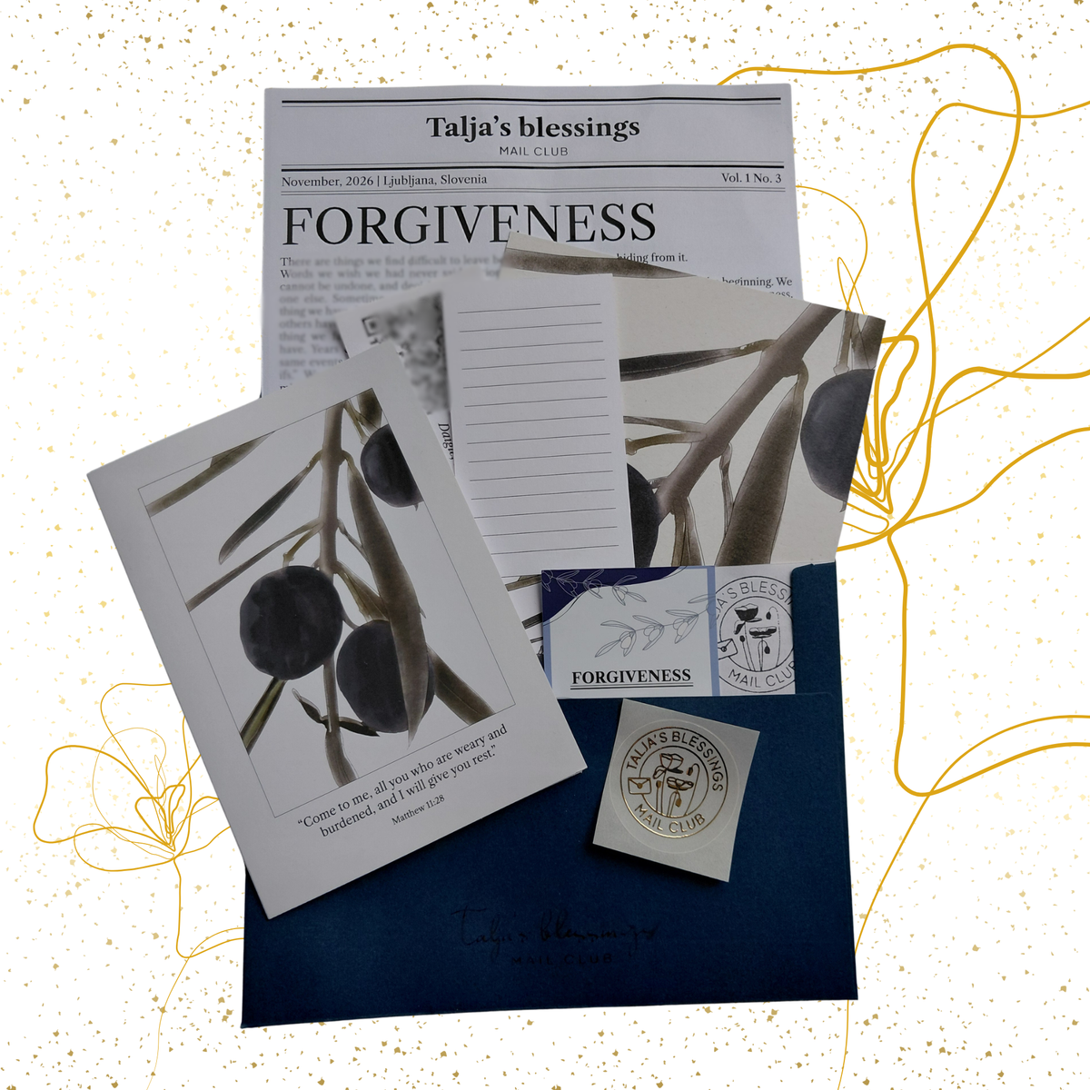 Talja's Blessings Art & Faith Mail Club